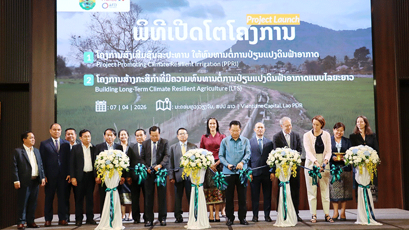 France sows seeds of climate-resilient agriculture in Laos – Asia News Network