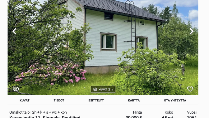 Rural homes cheaper in Finland than in Estonia | News Rural homes cheaper in Finland than in Estonia | News