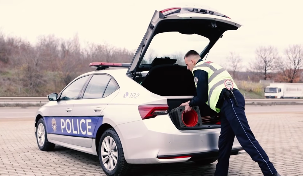 How were Skodas imported for the Kosovo Police and ended up in the hands of citizens?