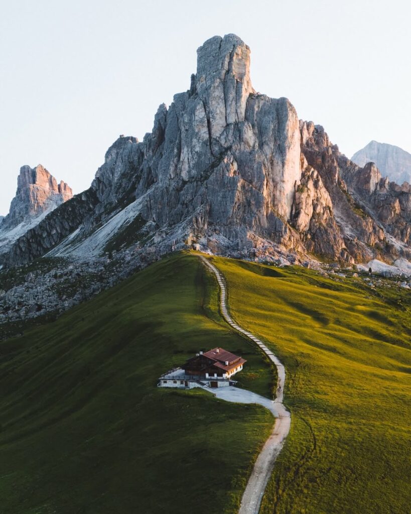 one of the most picturesque and iconic passes in the Dolomites