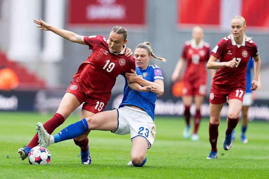 Denmark maintain pole position to qualify for World Cup after goalless draw with Italy