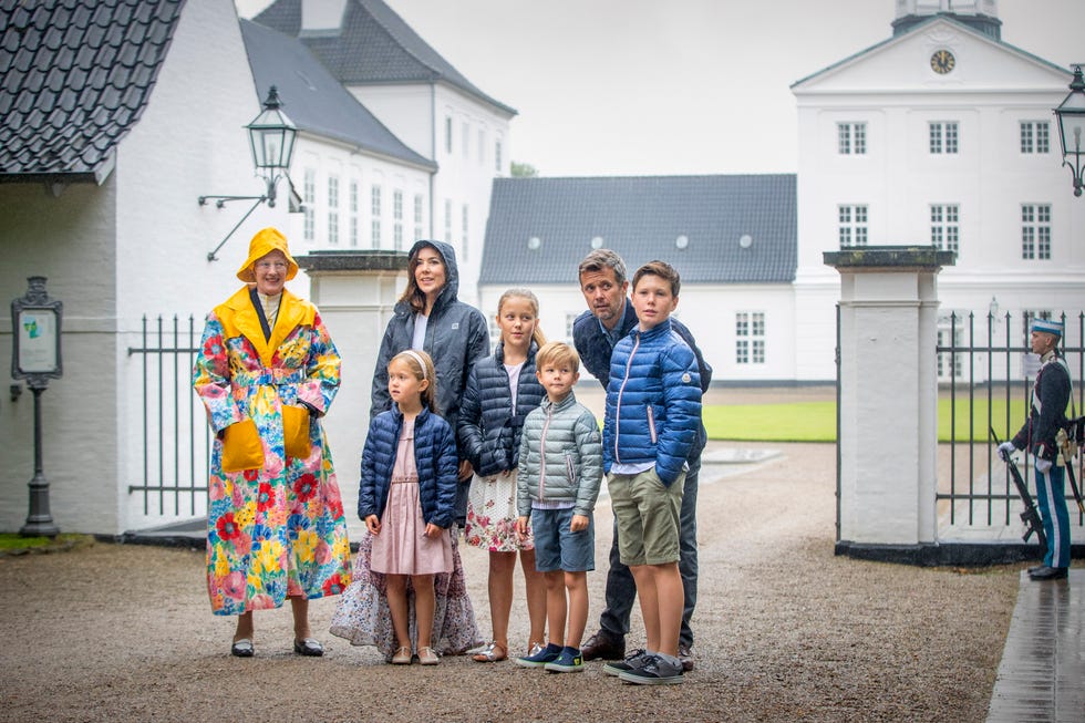 Danish Royal Take Part In A Horse Ceremony In Grasten