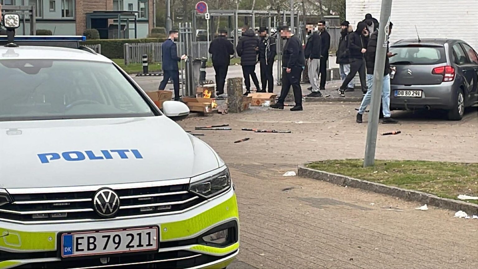 War-like conditions: 'Everyone gets shot at - they go completely crazy with bomb tubes'