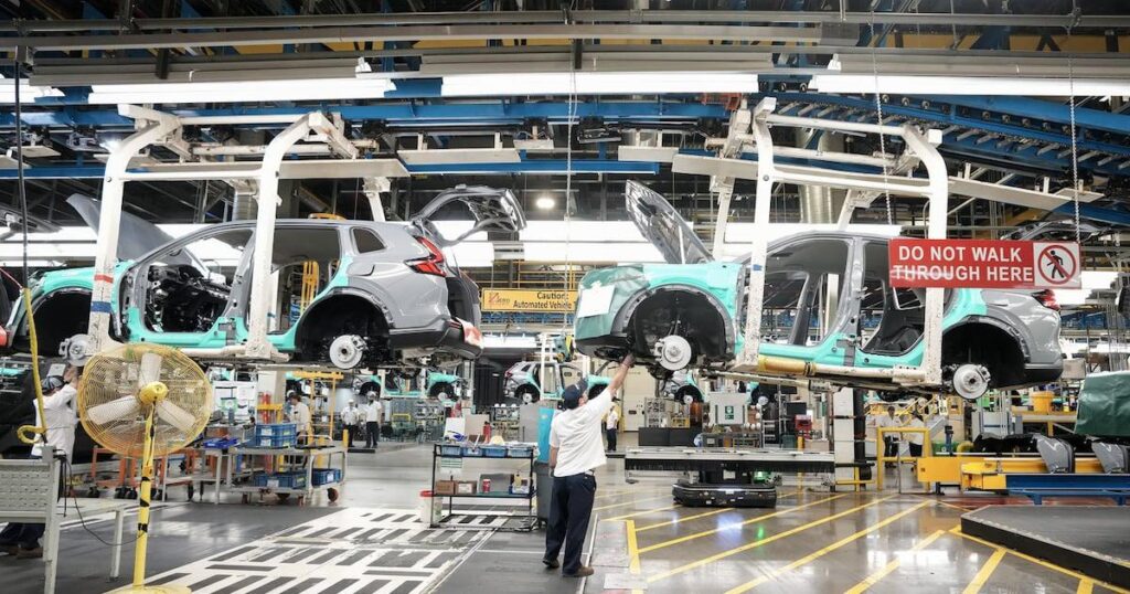 Honda & Toyota produce 75% of Canadian manufactured cars. They now have a unified auto lobby group against USA auto chaos