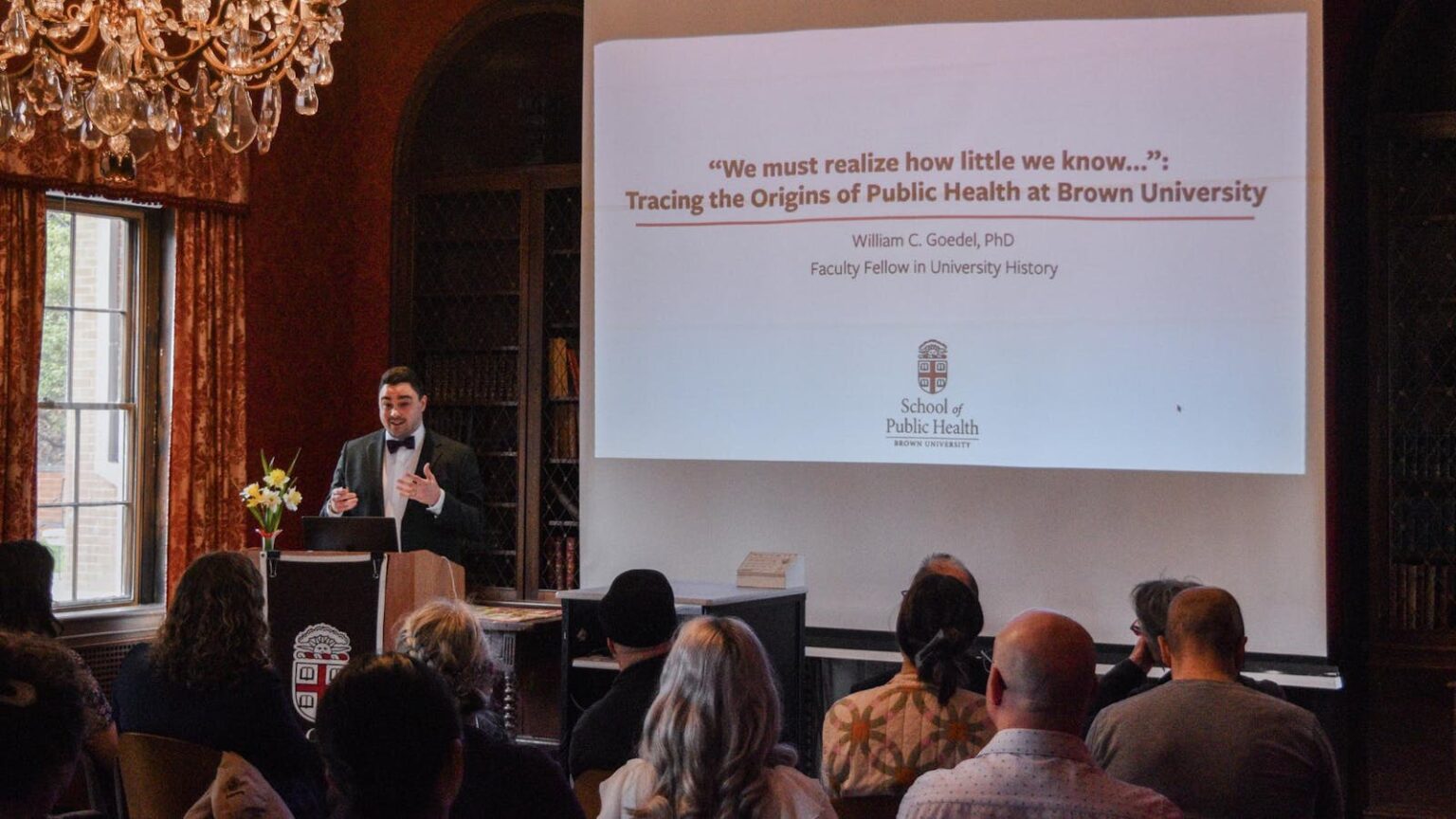 Professor details history of public health at Brown