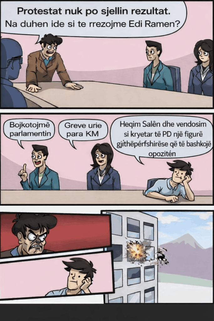 Live from the meeting at the PD headquarters