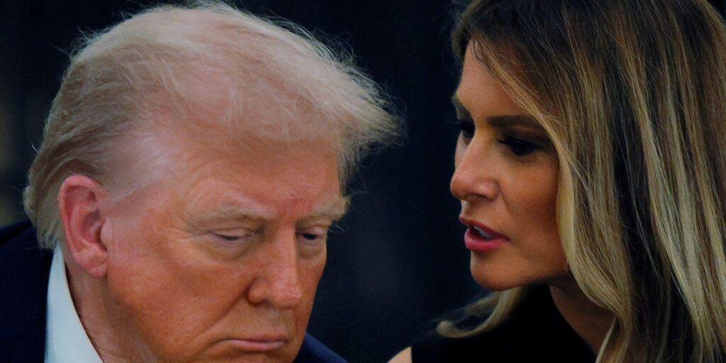 Insider claims Melania's Epstein speech was plot to get Trump: 'She hates her husband'