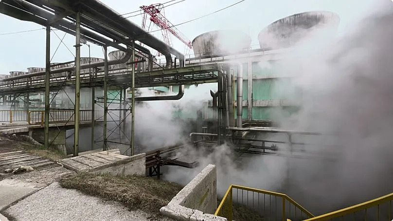 Kakanj thermal power plant. 