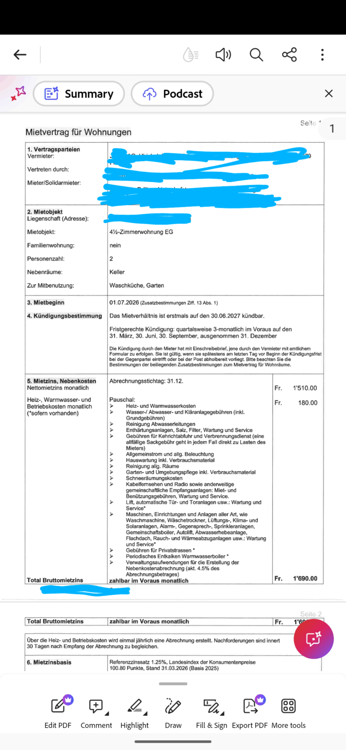 Moving to AG: support understanding rental contract 🙏🏾