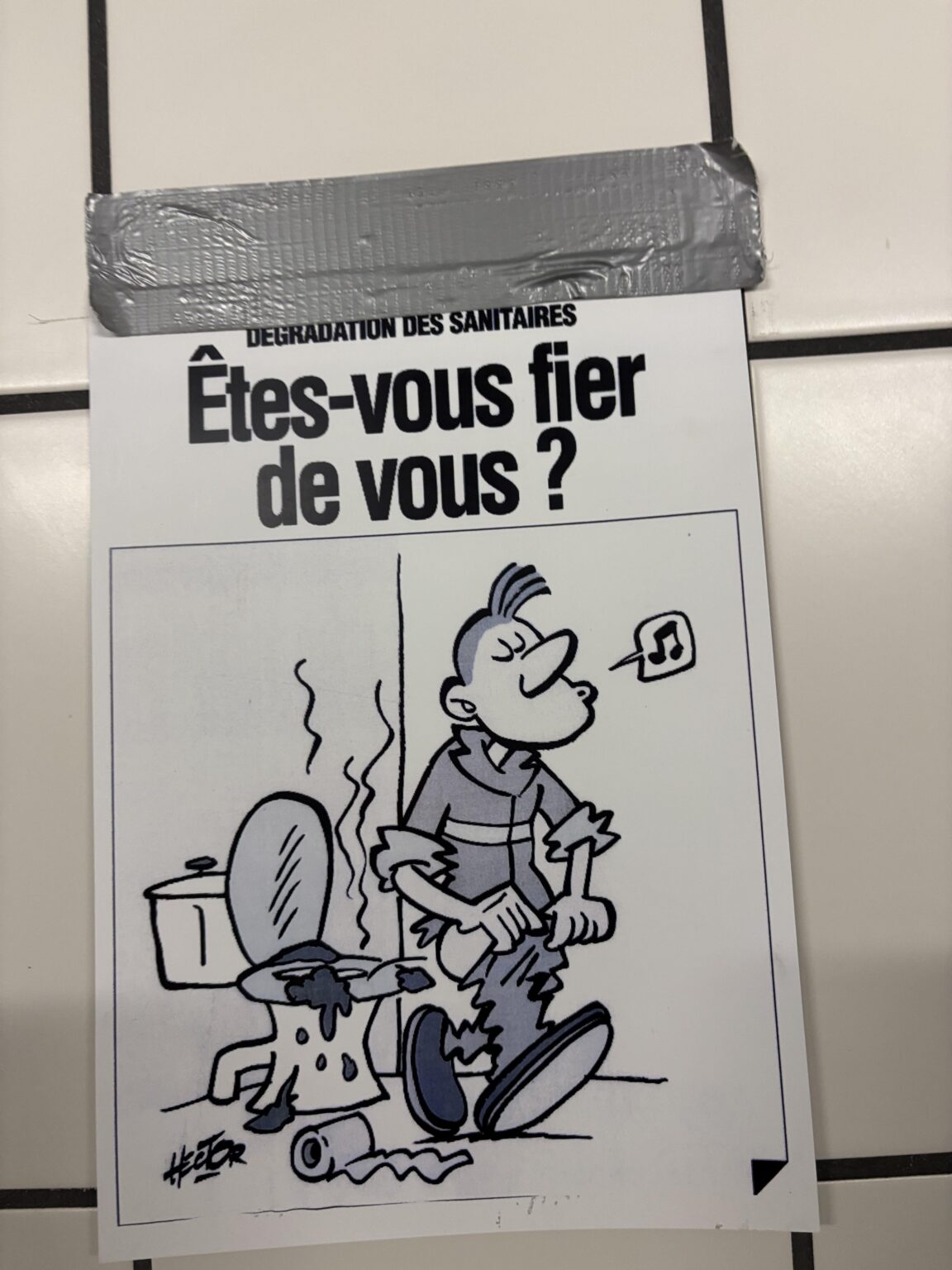 We should suggest more ads like this for ppl to keep clean the common places.