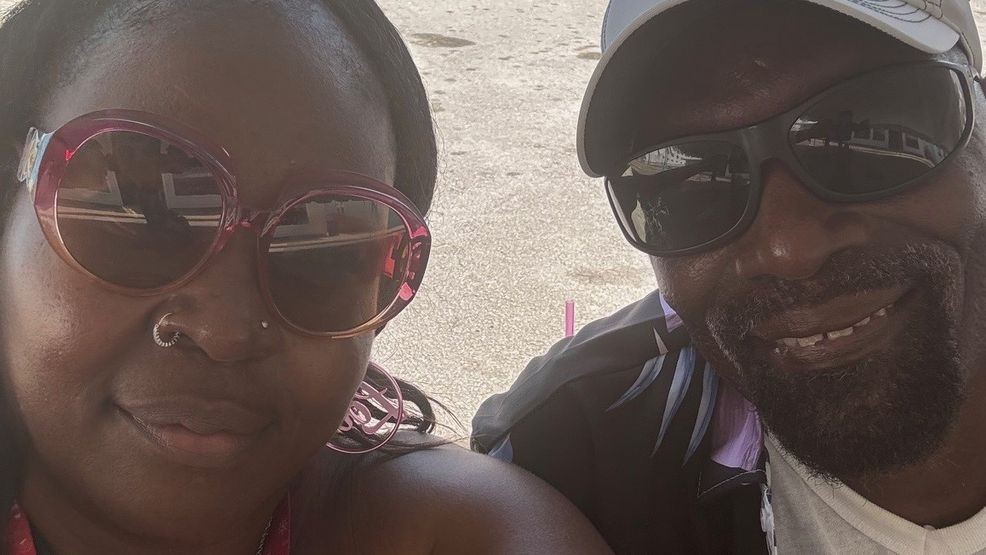 Just months before he was killed, Deborah says she and Alton were able to take a beautiful trip to the Bahamas together. Photo: Deborah O'Garro-Kelly