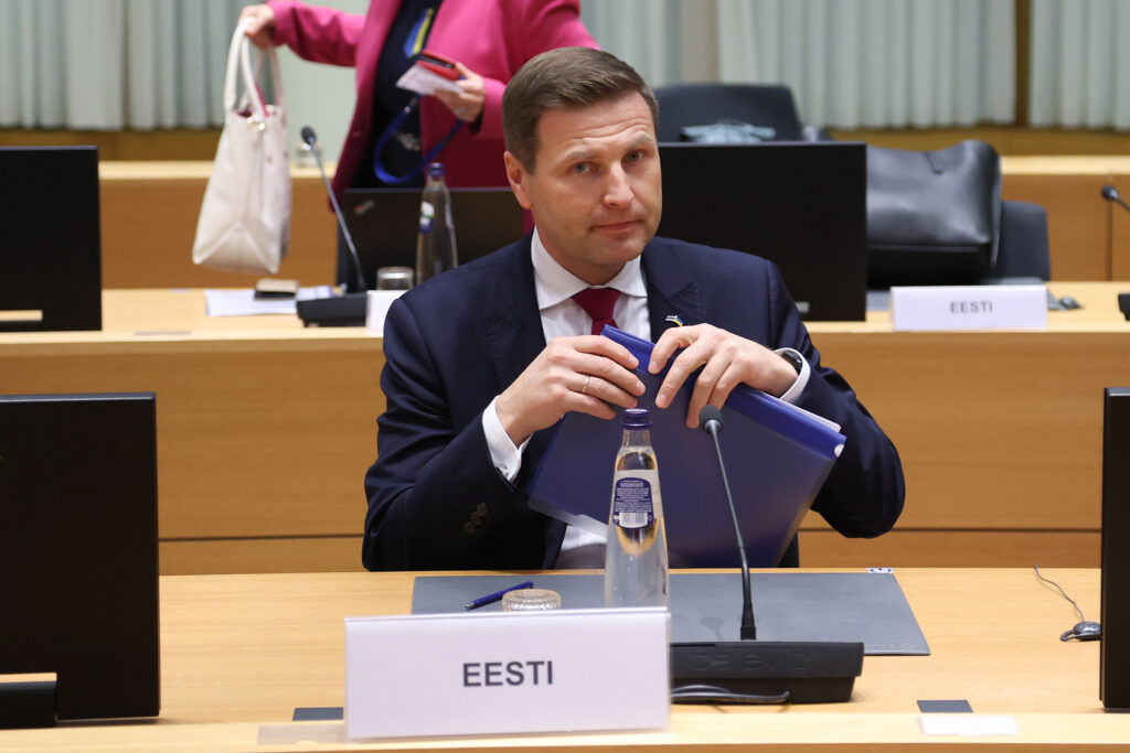 The Estonian defence minister, Hanno Pevkur. Photo by the defence ministry.