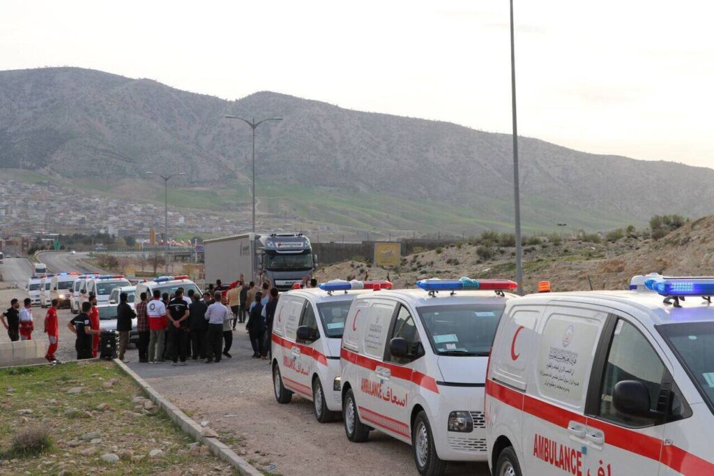 Iran receives intl. humanitarian aid from Iraq, China, Azerbaijan, and Dagestan