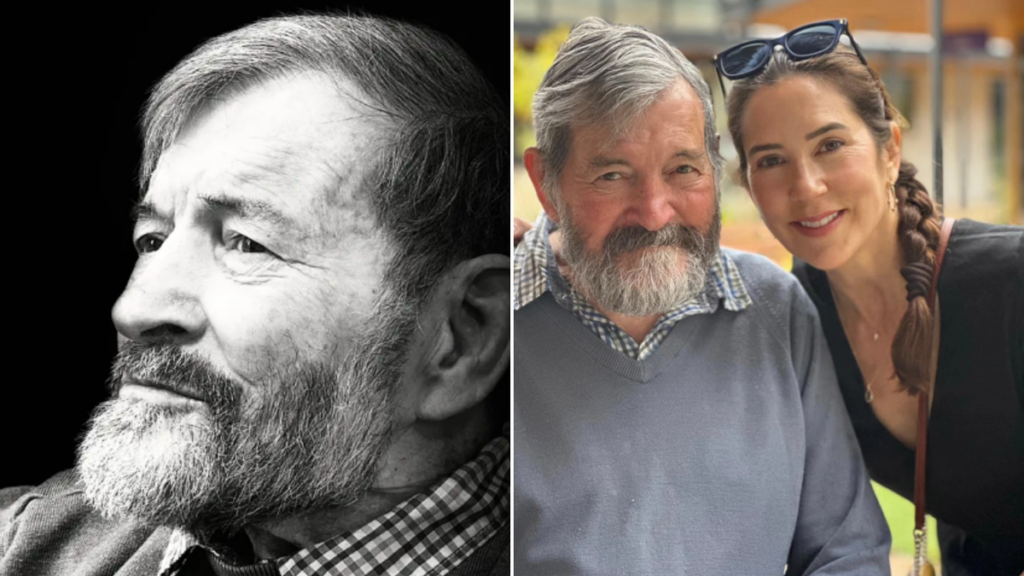 Queen Mary of Denmark’s father, John Dalgleish Donaldson, dies aged 84 in Tasmania