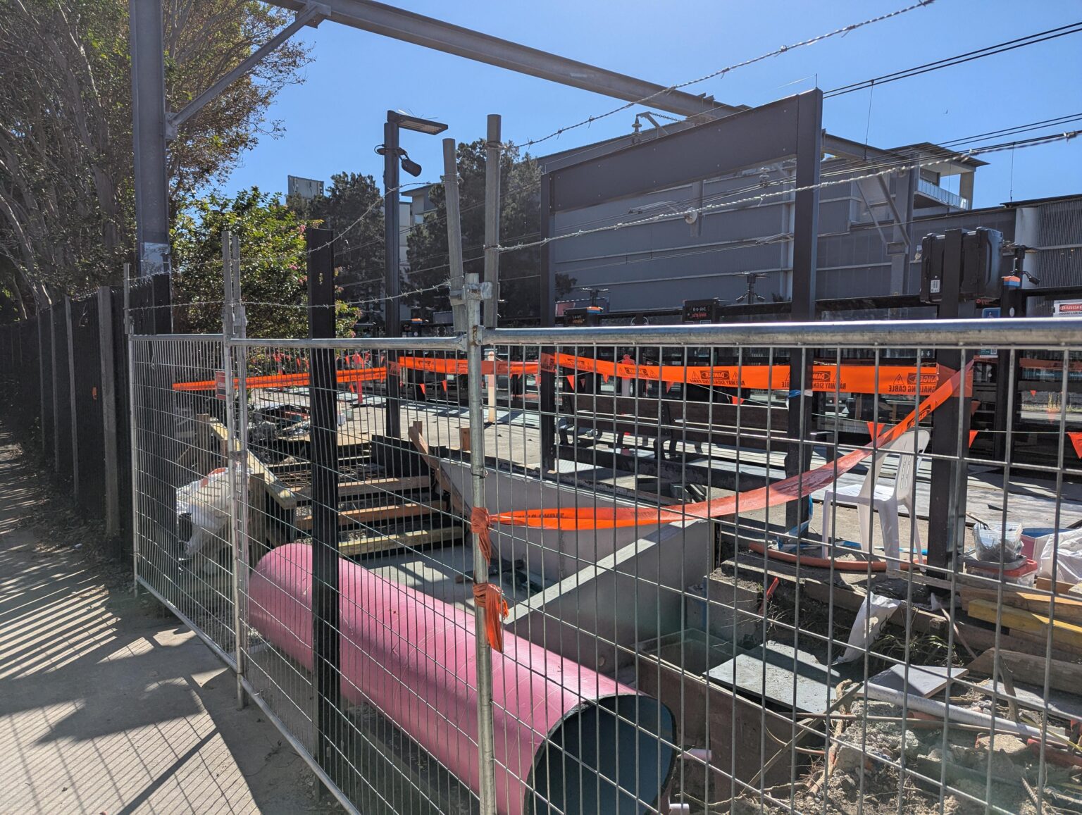 New entrance to Marrickville Station