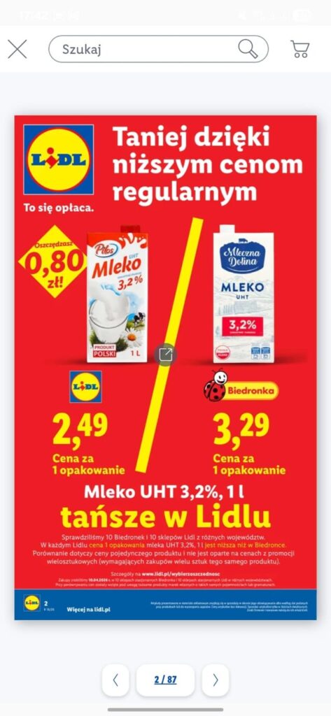 The Lidl v. Biedronka feud is one of the greatest feuds I've seen in my entire life