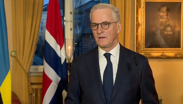 Ukraine remains Norway's top foreign policy priority – PM Stoere