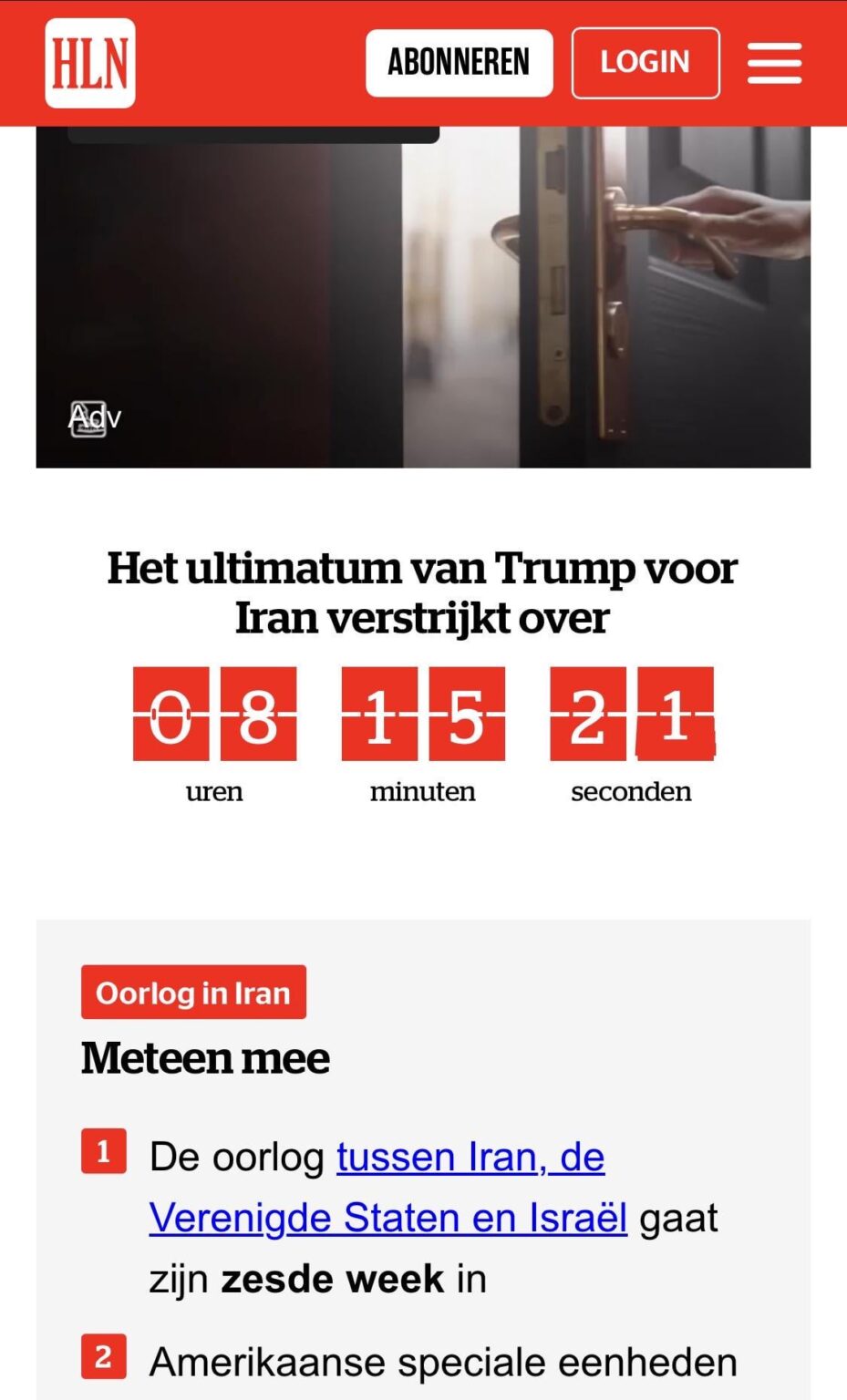 Enjoy the countdown together to the moment when potentially thousands of people could lose their lives! Thank you, HLN