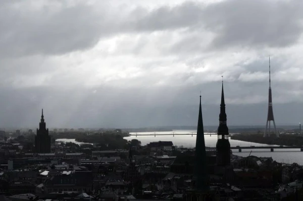 On Friday morning, the sky over Latvia is overcast On Friday morning, the sky over Latvia is overcast