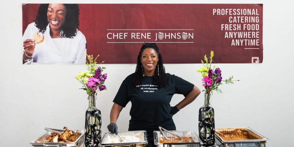 Rene Johnson Went From Selling Mortgages to Building a Catering Empire