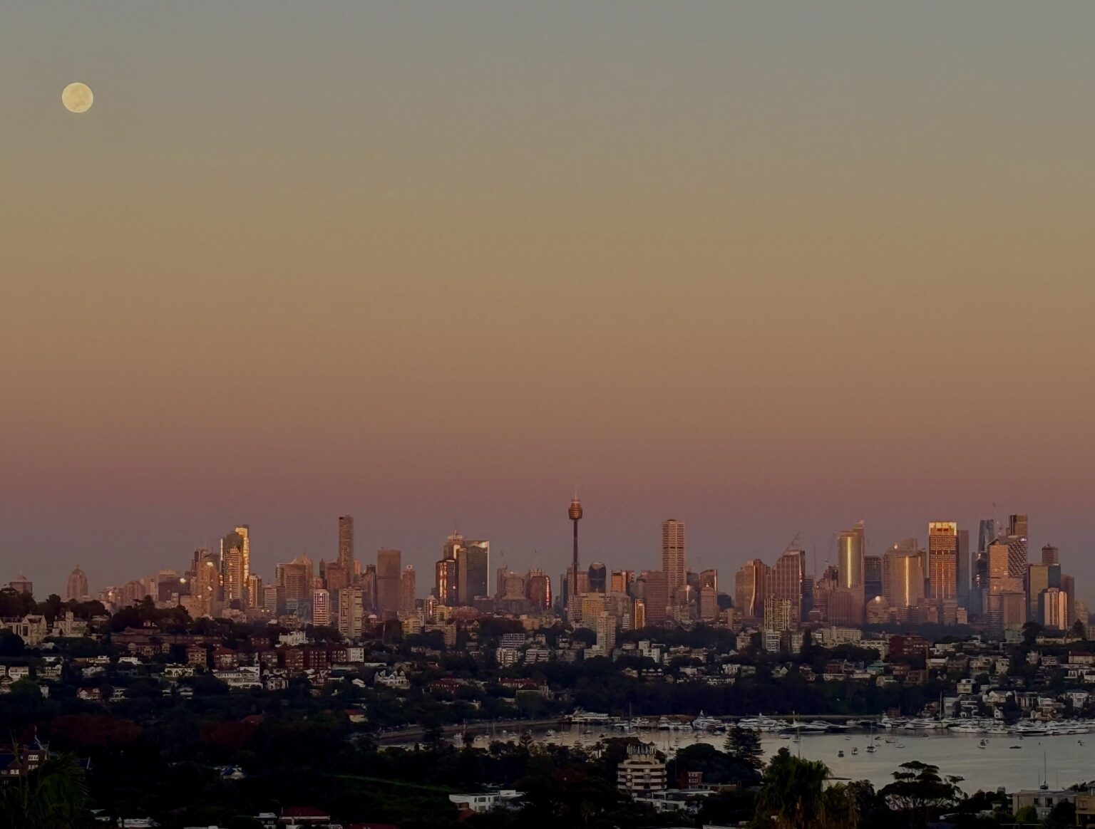 Good Friday Sunrise / Moonset …