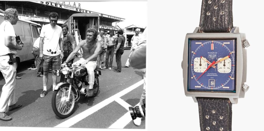 The Steve McQueen Heuer Monaco Watch That Defined Cool Is Finally Up for Sale