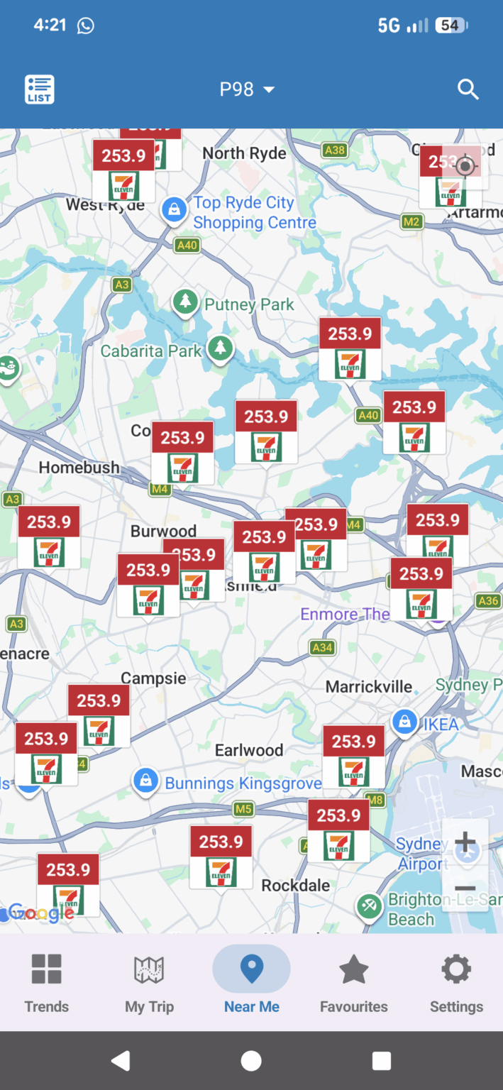 7Eleven Fuel Prices