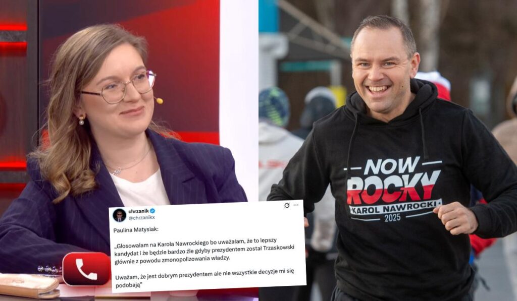 Paulina Matysiak finally admitted that she voted for Nawrocki