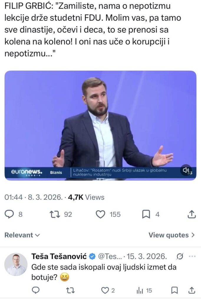 Tešan is calling from Ho Chi Minh City, suck and knock you bastard. Teša is in touch!