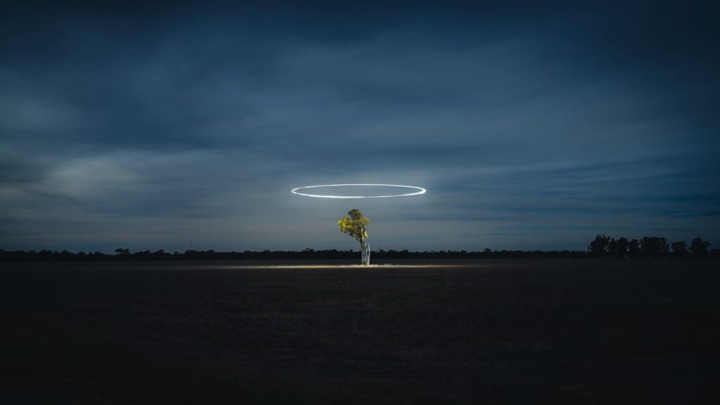 Over Easter, I tried something new, light painting over our beautiful landscapes. Captured in Bundalong, regional VIC