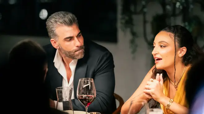 The pair clashed halfway through their wedding day and it continued the entire experiment.