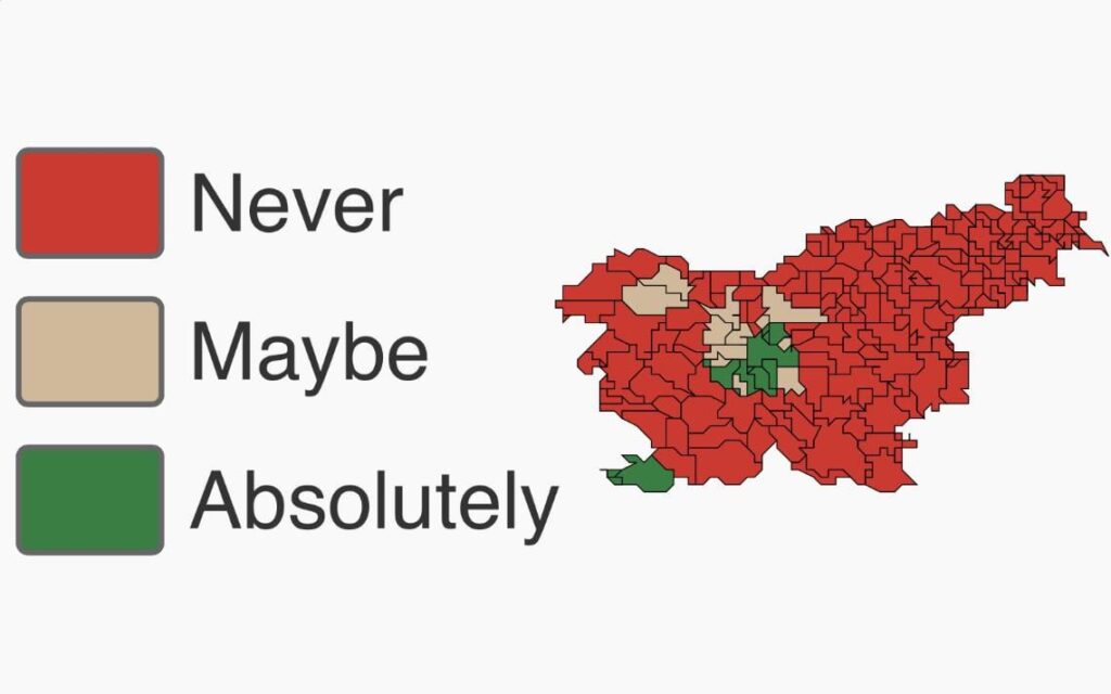 Where would you live as a Ljubljana resident?