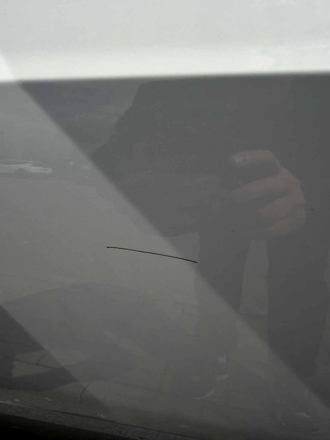 I found my car scratched with key in the company parking lot I found my car scratched with key in the company parking lot