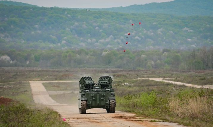 Croatian defence innovation: Komodo robotic vehicle tested with mine-scattering system