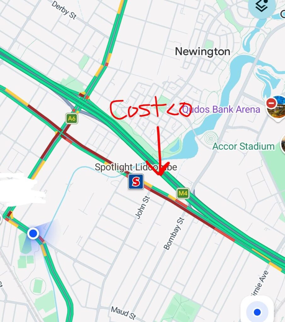 Avoid the Costco area today