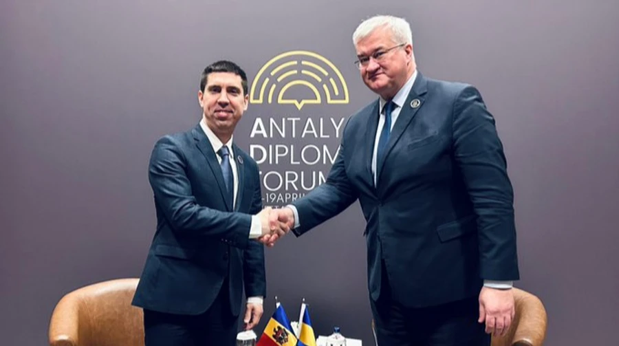 Ukrainian foreign minister discusses meeting with his Moldovan counterpart