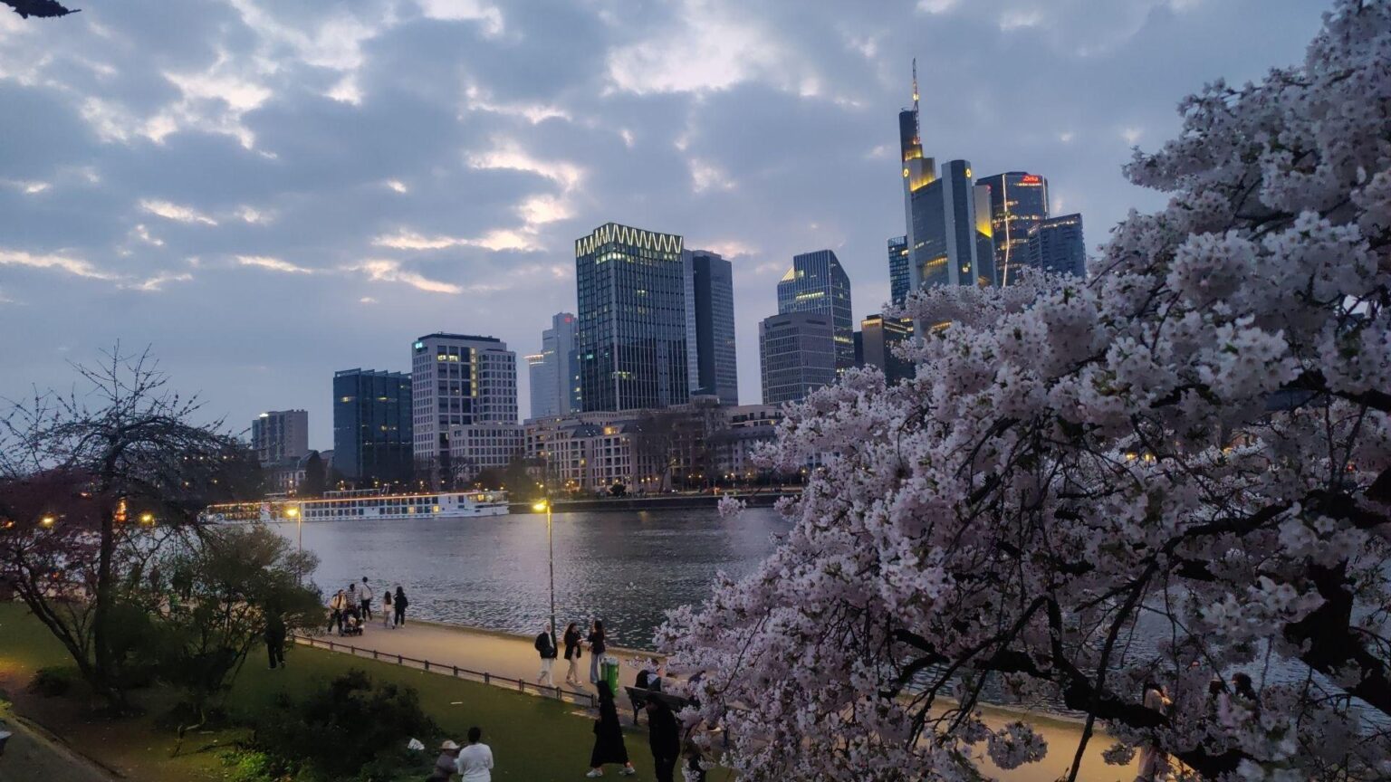 Spring in Frankfurt