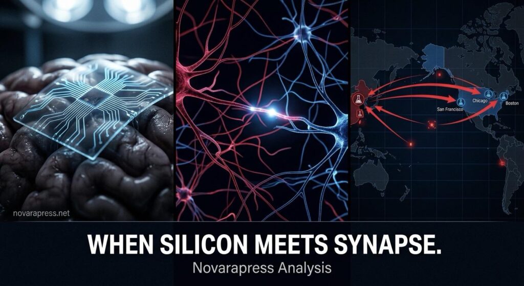 Northwestern engineers printed artificial neurons that successfully activated living brain cells. The implications for AI computing and brain-machine interfaces go far beyond the lab.