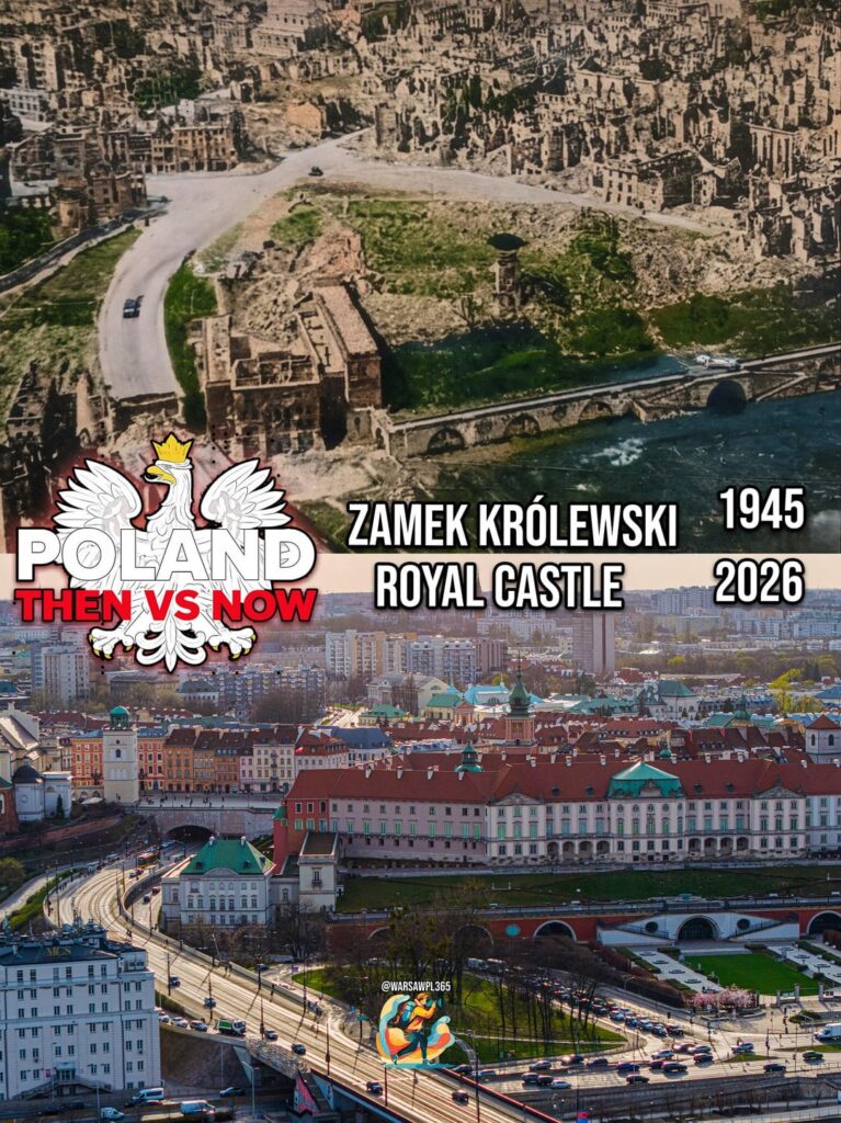 Royal Castle - Warsaw 1945