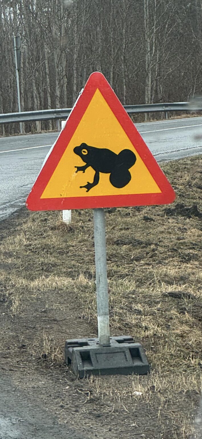Interesting road sign