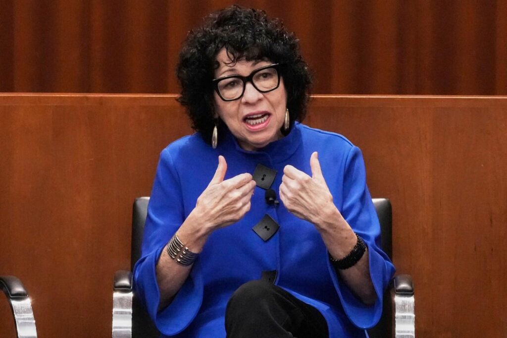 Sotomayor says AI forecasting Supreme Court decisions a ‘bad thing,’ shows ‘we’re way too predictable’