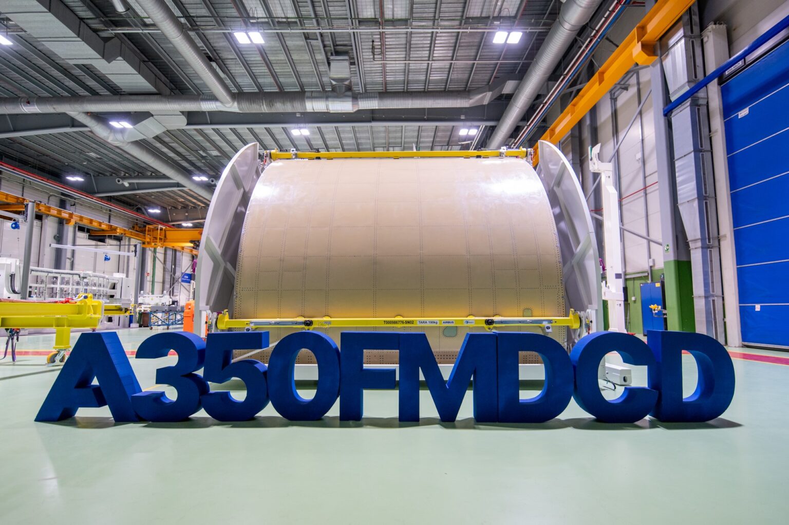 Airbus completes first A350F Freighter main deck cargo door in Spain