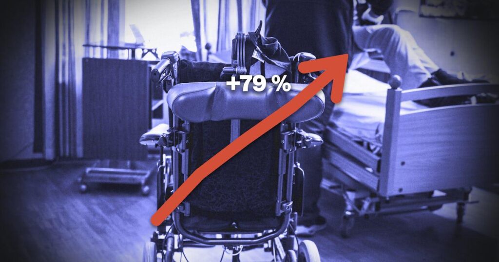 Elderly in the hands of rapists and addicts - dramatic increase in suspensions