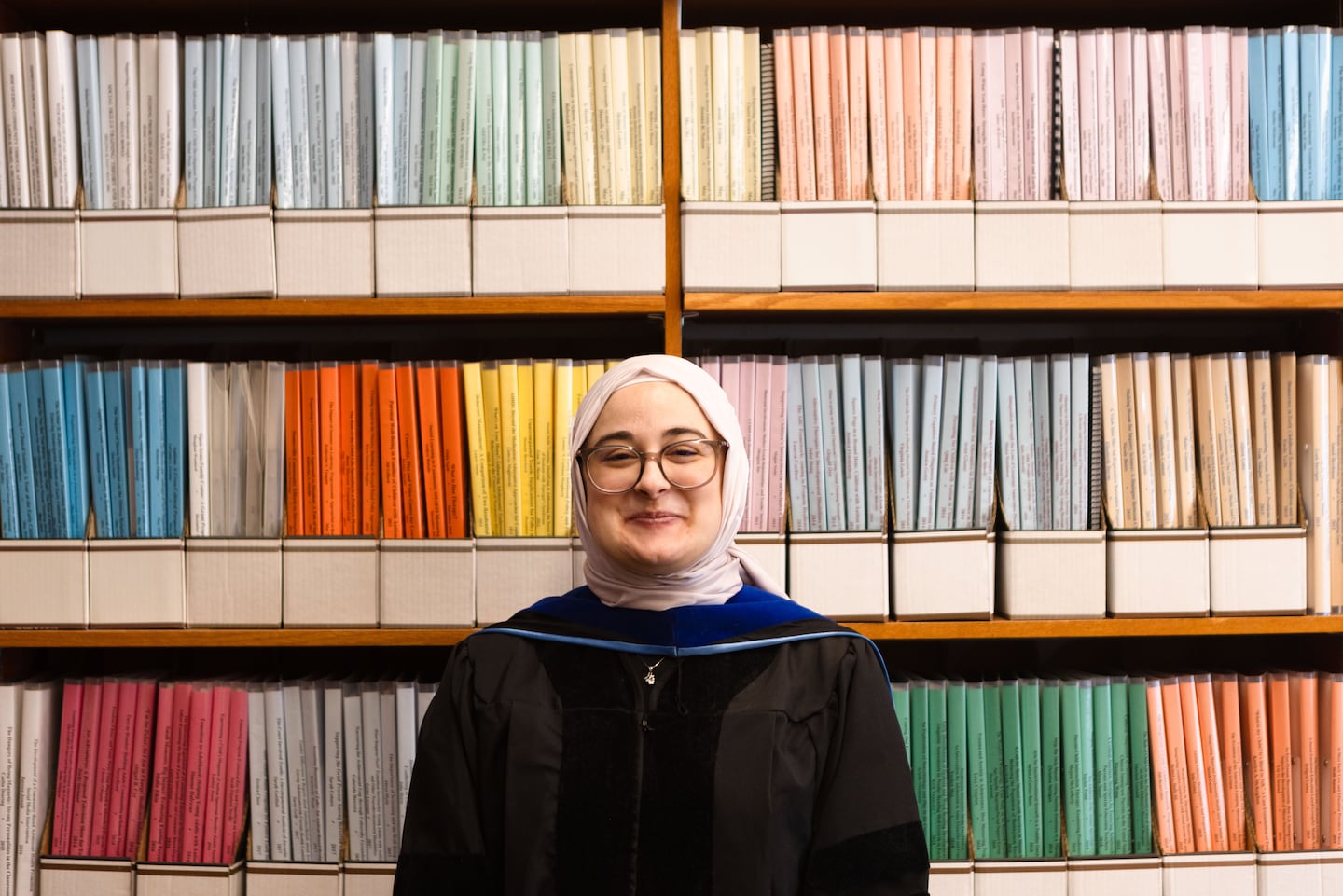 Graduation photo of Tufts University PhD student Rümeysa Öztürk.