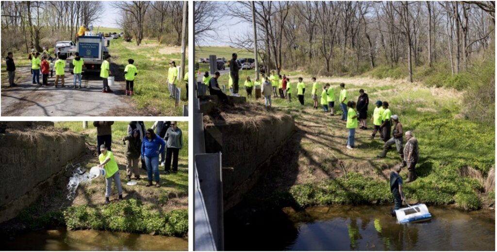 PA Environment Digest Blog: Volunteers, Fish & Boat Commission, DEP Stock Trout In Conowingo Creek, Lancaster County Restored With Help Of State, Federal Funding; New Grant Round Opens April 22