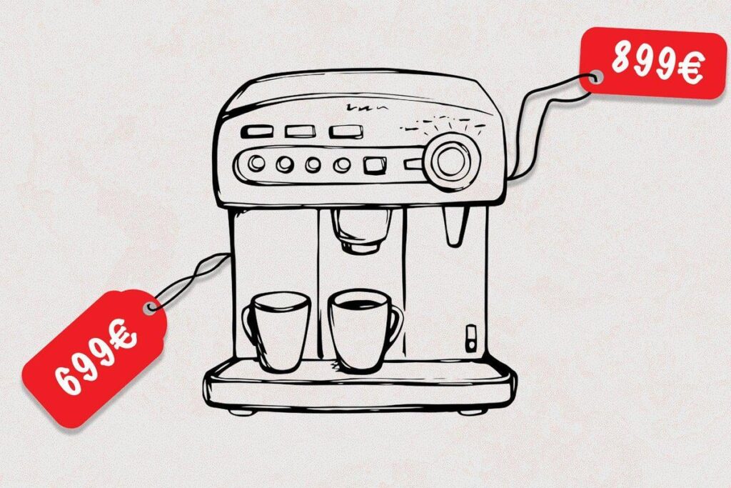 The Jura coffee machine is hundreds of euros more expensive in Estonia than in Germany