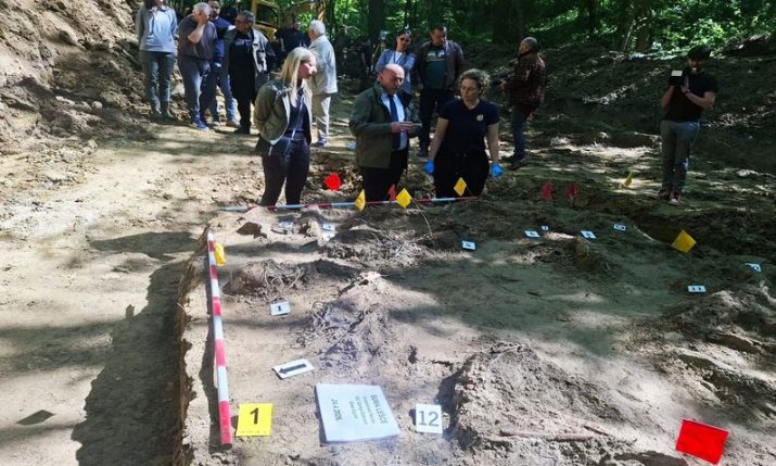 PHOTOS: New WWII-era mass graves found in Zagreb