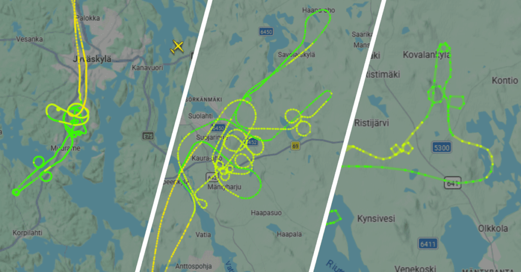 Finnish Air Force reprimands cadet pilots for penis-shaped flight patterns
