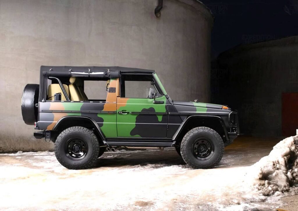 EMC's One-Off 1991 NATO Camo G-Wagen Wolf