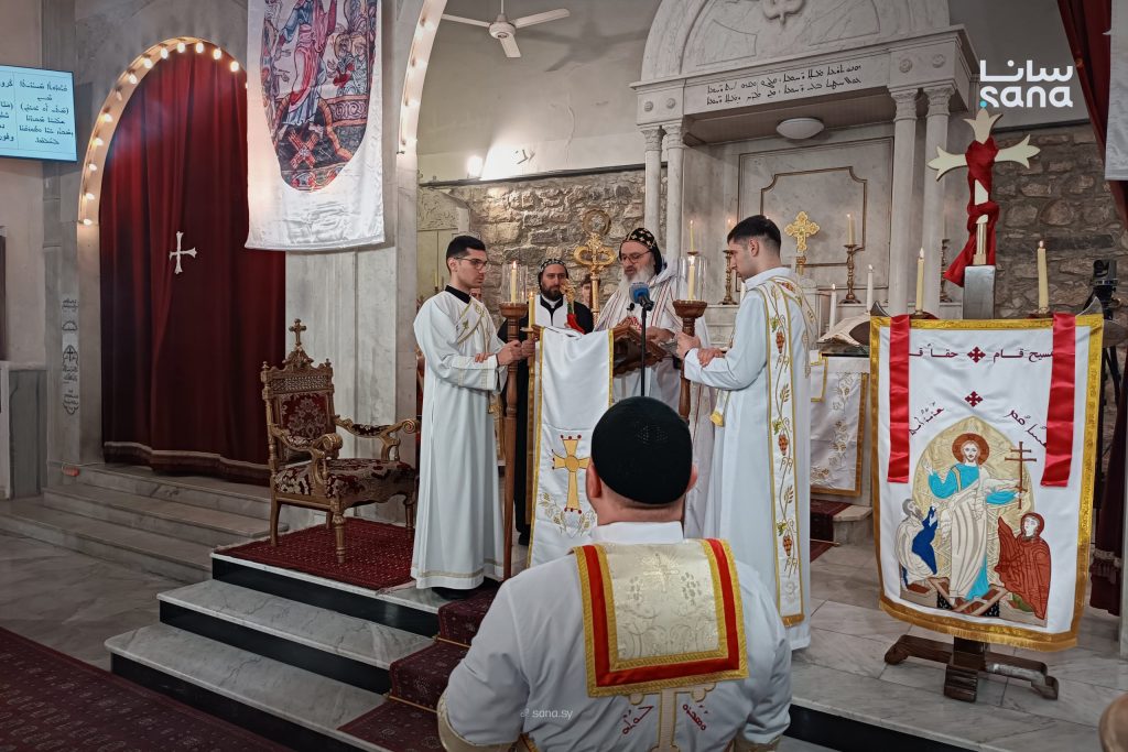 Eastern calendar Christians hold Easter prayers across Syria